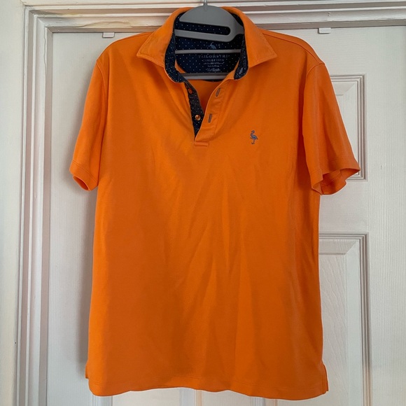 Tailorbyrd polo-orange NWOT - Picture 1 of 6